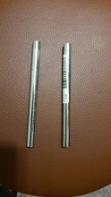Delineador de ojos líquido negro para mujer, delineador profesional de larga duración, resistente al agua, de secado rápido, lápiz, herramientas de belleza, 1 ud.