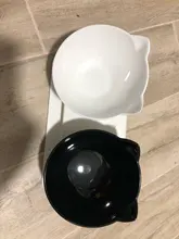 Cat-Bowls Feeders Raised-Stand Dogs Cats Double Non-Slip with Pet-Food 