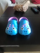 Animales de niño chico niños Niña de dibujos animados lindo playa antideslizante zapatillas Flip zapatos de bebé de dibujos animados tacones sólida plana zapato de bebé 70