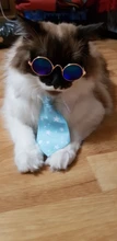 Pajarita a rayas para perro y gato, Collar ajustable para mascotas, corbata blanca para perro, y boda para fiesta, 2020