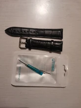 UTHAI Z08 plus-Correa de cuero genuino para reloj, correas de reloj de 10-24mm, 16/18/20/22/24mm, accesorios de relojes de colores marrones de alta calidad