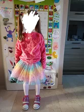 Faldas de tutú con estampado de estrellas para niñas y mujeres, faldas de Princesa con degradado para fiesta de baile y Ballet