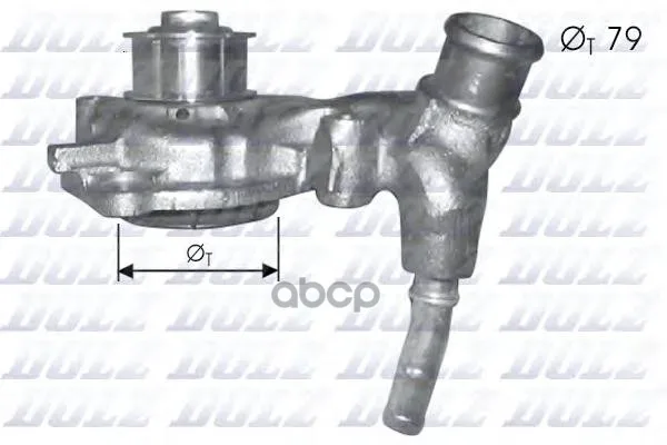 Насос Водяной Ford Mondeo 1.8td 93-00 Dolz арт. F166