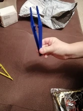 5 unids/set niños seguridad cuentas de plástico pinzas para rompecabezas de modelo Kits de construcción de los niños juguetes de bricolaje arte accesorios de artesanía herramientas