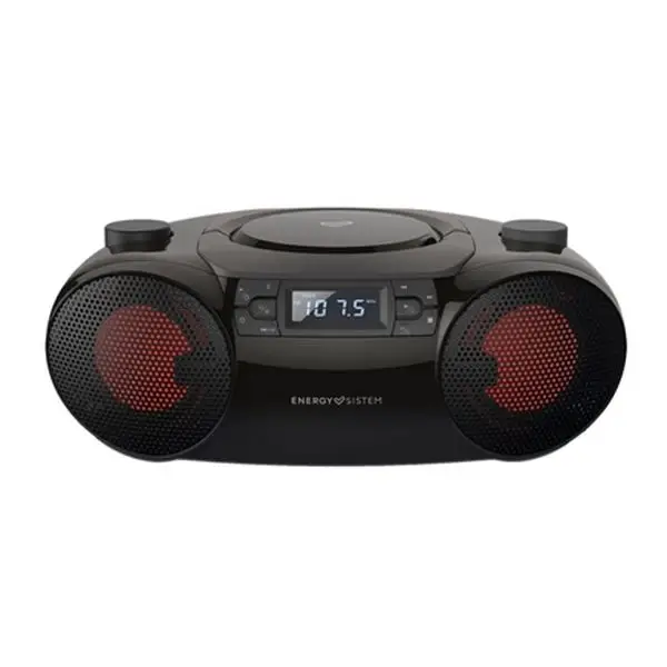 Радио CD Bluetooth MP3 энергетический Sistem Boombox 6 12 Вт черный | Электроника
