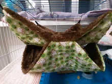 Pet-Hammock Nest Hamster Chinchilla-House Warm-Hanging Squirrel Small Double-Layer Sleeping-Bed