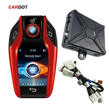 

Cardot Lcd Smart Key Remote Start Engine Prewarm Or Precool Cars No Wire Connection For Toyota Car Series