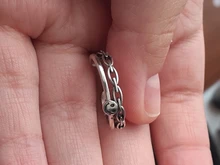 Vintage Ancient Silver Color Happy Smiling Face Open Rings for Women Punk Hip Hop Adjustable