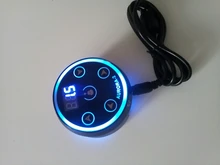Aurora 2-fuente de alimentación para máquina rotativa de tatuaje