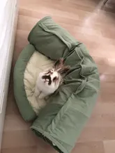 Túnel para cama de gato, tubo extraíble plegable para mascotas, juguetes interactivos con bolas de felpa para cachorros