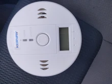 Sensor de alarma de CO Gas para el hogar, Detector de monóxido de carbono con pantalla Digital LCD, alarma automática de seguridad