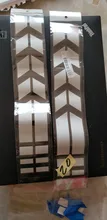 Motorcycle Reflective Stickers Decals Arrow-Tape Motorbike-Decoration-Accessories Wheel-On-Fender