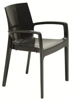 

Armchair CRETE, polypropylene anthracite high brightness