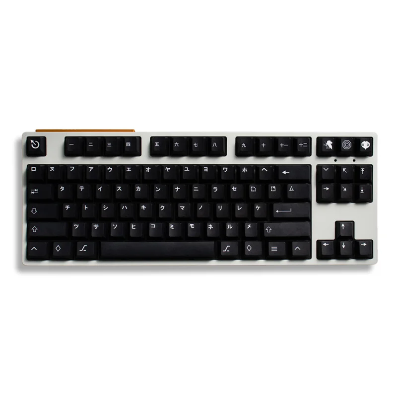 GMKWoBKATAKANA130KeysPBTKeycapCherryProfileForMXSwitch