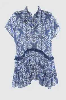 

Trendyol Frilly Shirt Collar Dress TBESS20EL2174