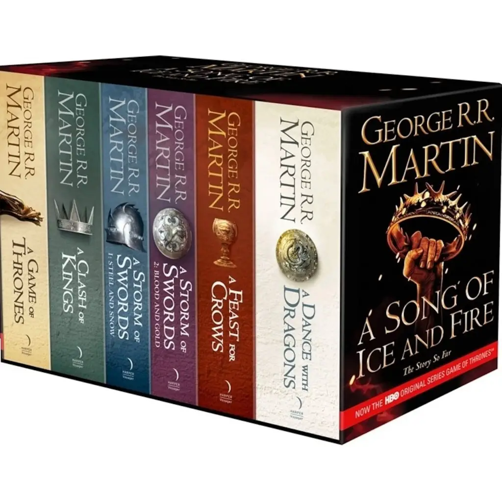 A Song Of Ice And Fire Box Set Game Of Thrones - 6 Book - Science Fiction &  Fantasy - AliExpress