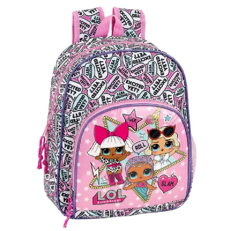 MOCHILA INFANTIL ADAPTABLE A CARRO LOL SURPRISE 34CM| | - AliExpress