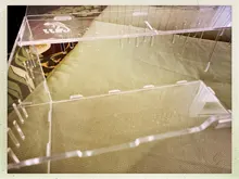 Caja acrílica de araña, hormiga, lagartija, Rana, Tortuga, Gecko, caja de alimentación para reptiles, Uds.