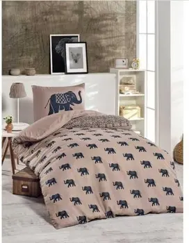 

Junior Duvet Cover Set Single Personality Elephant Blue Ep-017656