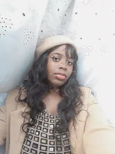 FEELME-pelucas de cabello humano con flequillo para mujeres negras, cabello Natural brasileño ondulado, con flequillo, Remy, pelucas con flequillo