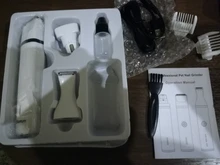 Pets-Clippers Hair-Trimmer Foot-Cutter Pet-Grooming-Kit Nail-Grinder Baorun Rechargeable