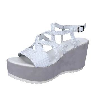 

DAVID HARON sandals women leather White