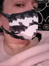 Mascarilla transpirable de camuflaje para exteriores, turbante facial de tela colorida reutilizable, Mondkapjes lavables neutros con estilo a la moda