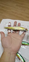 Floating Wobbler Crankbait-Tackle Fishing-Lure Minnow Hard-Bait Treble-Hooks Swimbait