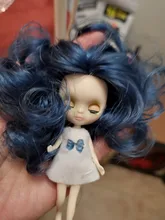 Mini muñeca de cuerpo normal DBS blyth, 10CM, BJD, regalo para niñas, juguete de anime, vestido aleatorio