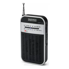 ТРАНЗИСТОР радио Daewoo DRP-105 S FM/AM черный серый