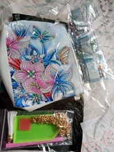 Embroidery Bag Pouch Wallet Diamond-Painting Crossbody Flower Butterfly 5d Diy Chain-Bags