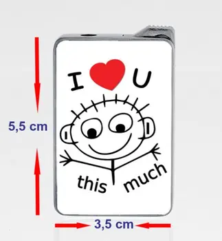 

CAK-04 Sublimation Metal Lighter-Double-Sided Laser Printing Bi-Directional Printing Quality Print Original Product