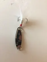 Spoon Fishing Lures Trout Artificial-Bait Bass-Tackle Metal Spinner Silver Pike 15g 10g