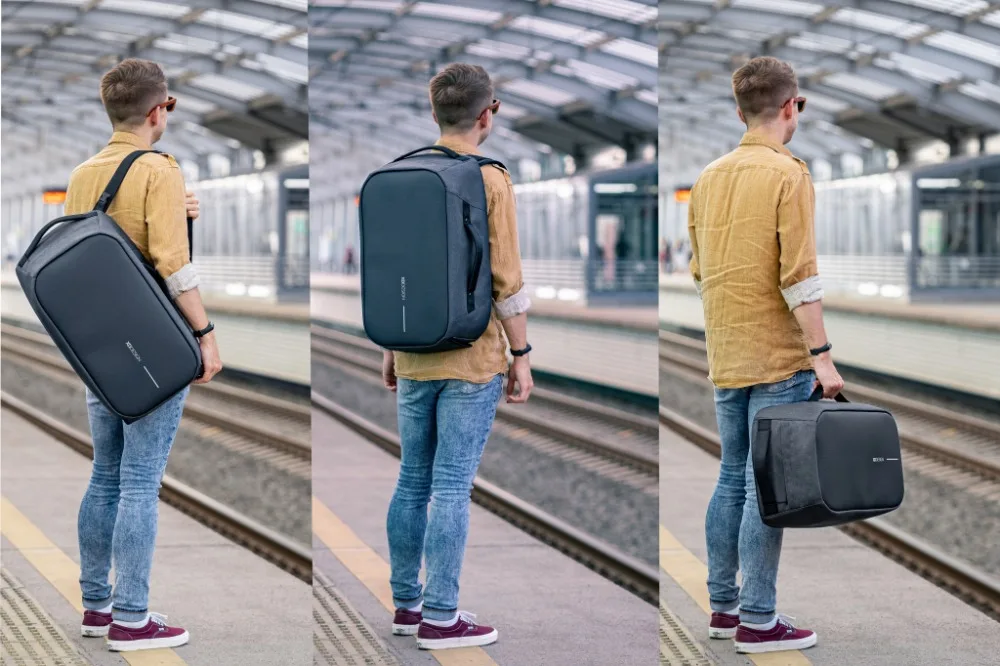 Сумка-рюкзак для ноутбука до 17" XD Design Bobby Duffle(P705.271), черный