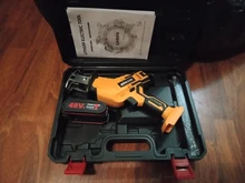 Cordless Reciprocating Saws Battery Chainsaw Wood Adjustable Speed Electric Handheld