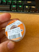 Mm 2mm 2,5mm 3mm 3,5mm de ancho, 1,5 M de longitud trenza de desoldadura de soldadura mecha para removedor de plomo de alambre de cable flujo REPARACIÓN DE BGA herramienta Dropship