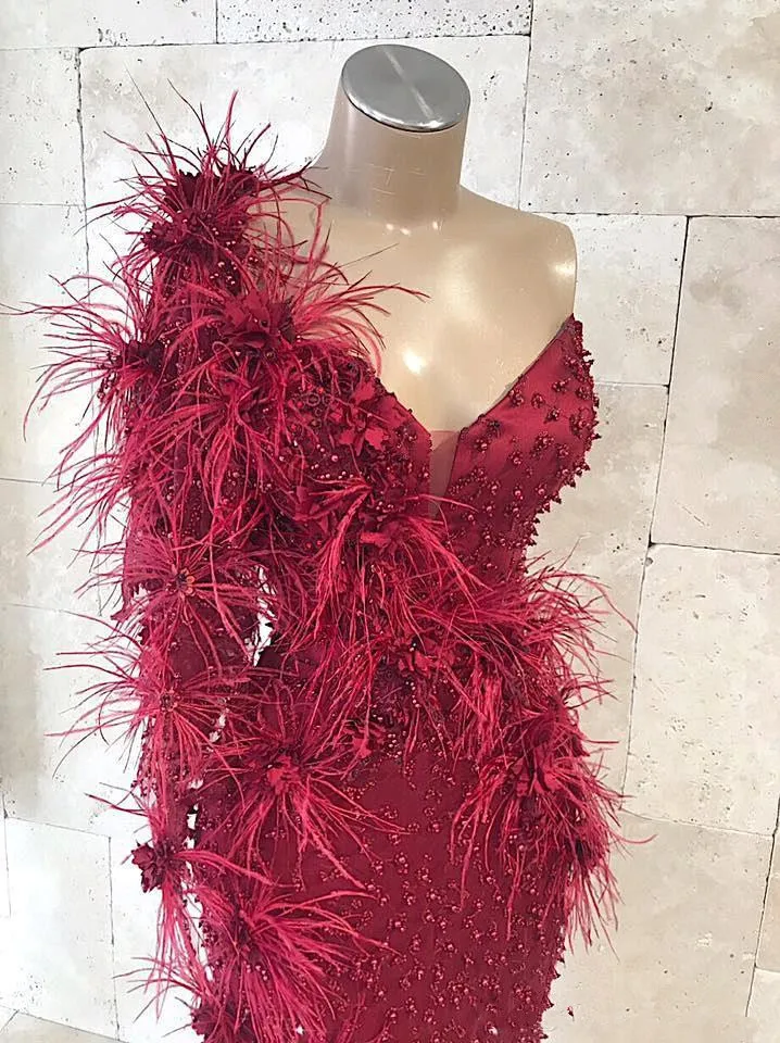 one-shoulder-burgundy-mermaid-prom-dresses (2)