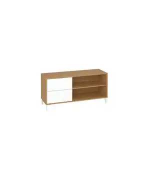 

Module under television 117 cm white poro/Oak Harek