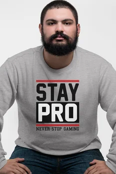 

Angemiel Wear Stay Pro Gray Men 'S Sweatshirt