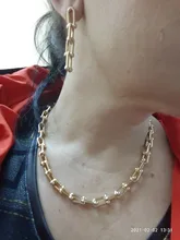 Tocona bohemio de aleación de Color oro de Metal collar de gargantilla de cadena para las mujeres 2020 de moda ajustable joyería venta al por mayor 14956