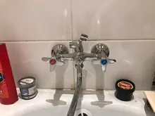 Bathroom-Faucets Frap Tube Water-Outlet Hot-And-Cold-Water-F2220 Left Right Long 90-Degrees