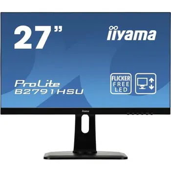 

Screen PC - IIYAMA ProLite B2791HSU-B1 - 27 FHD-TN Panel-1ms-75Hz - VGA / DisplayPort / HDMI