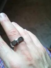 MeMolissa hombre anillo bombero de acero inoxidable delgada azul anillo de línea de calidad superior rojo anillo de línea anillos drop shipping