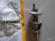 Tornillo de amoladora de carne, repuestos de barrena de 115mm, SS-989843 de tornillo de alimentación para Moulinex HV2 ME20 HV3 HV4 ME4 HV6 ME51 HV8, aparato de cocina