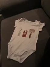 Mono para los recién nacidos NOVEDAD DE VERANO ropa para bebé (niño o niña) estética body Harajuku Kawaii Alpaca impreso Europea mameluco del bebé