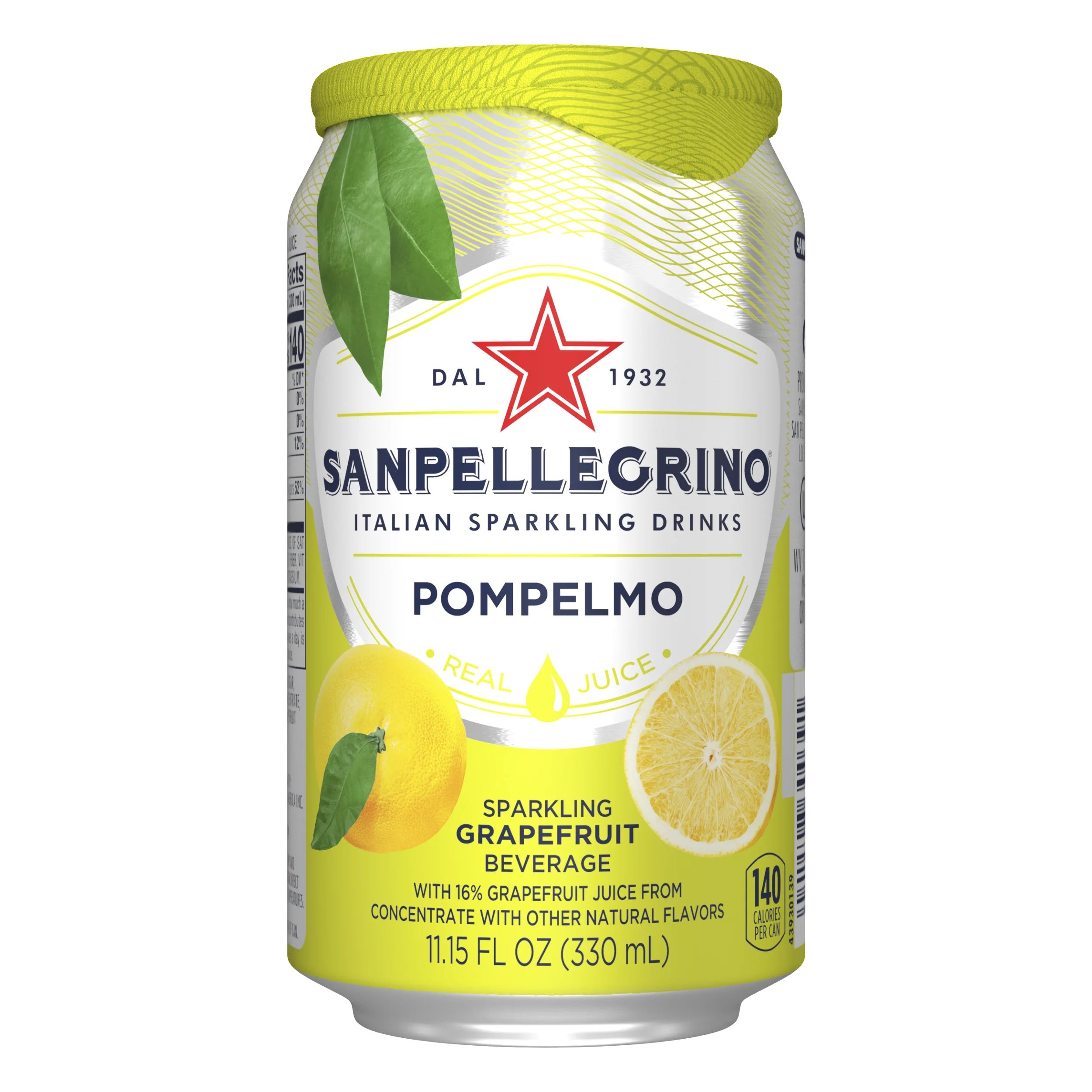 Напиток сокосодержащий San Pellegrino со вкусом грейпфрута 0 33 л а/б по 6шт|Соки| |