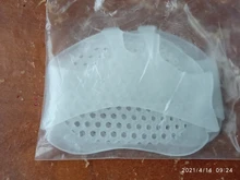 Plantillas de Gel de tacón alto, almohadillas suaves de silicona transpirables, cuidado de la salud, inserto de plantilla para zapatos, accesorios, 1 par