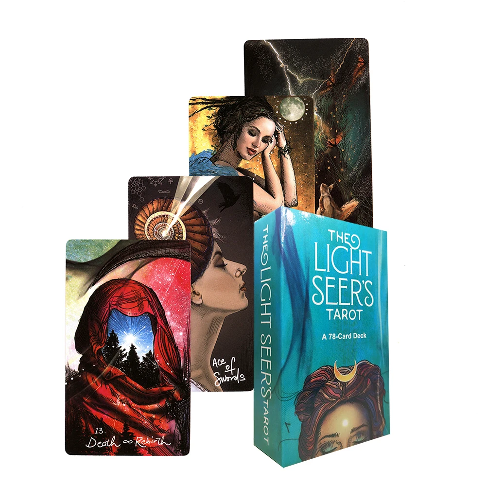 Лидер продаж 2022 высококачественные легкие карты Tarot для начинающих