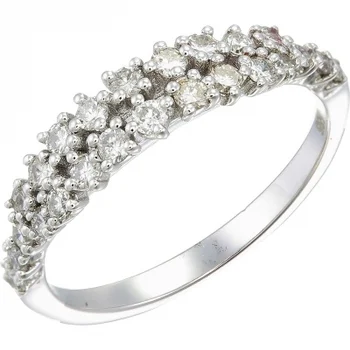 

Sargon jewelry ring with 24 white gold diamonds
