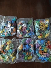 Figuras de acción de Pokémon Go para niños, 24/48/72/96/120/144, No se repiten, modelo de figuras de acción, juguete de Pikachu de 2,5-4cm, regalos de navidad